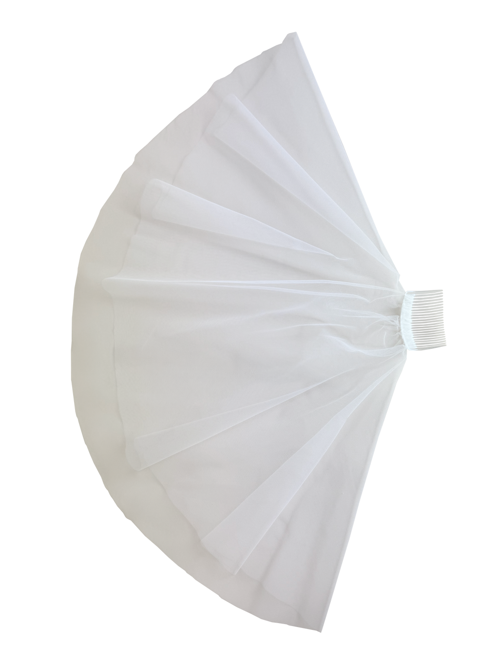 Mini Veil | Two Tiered Voluminous Tulle Veil
