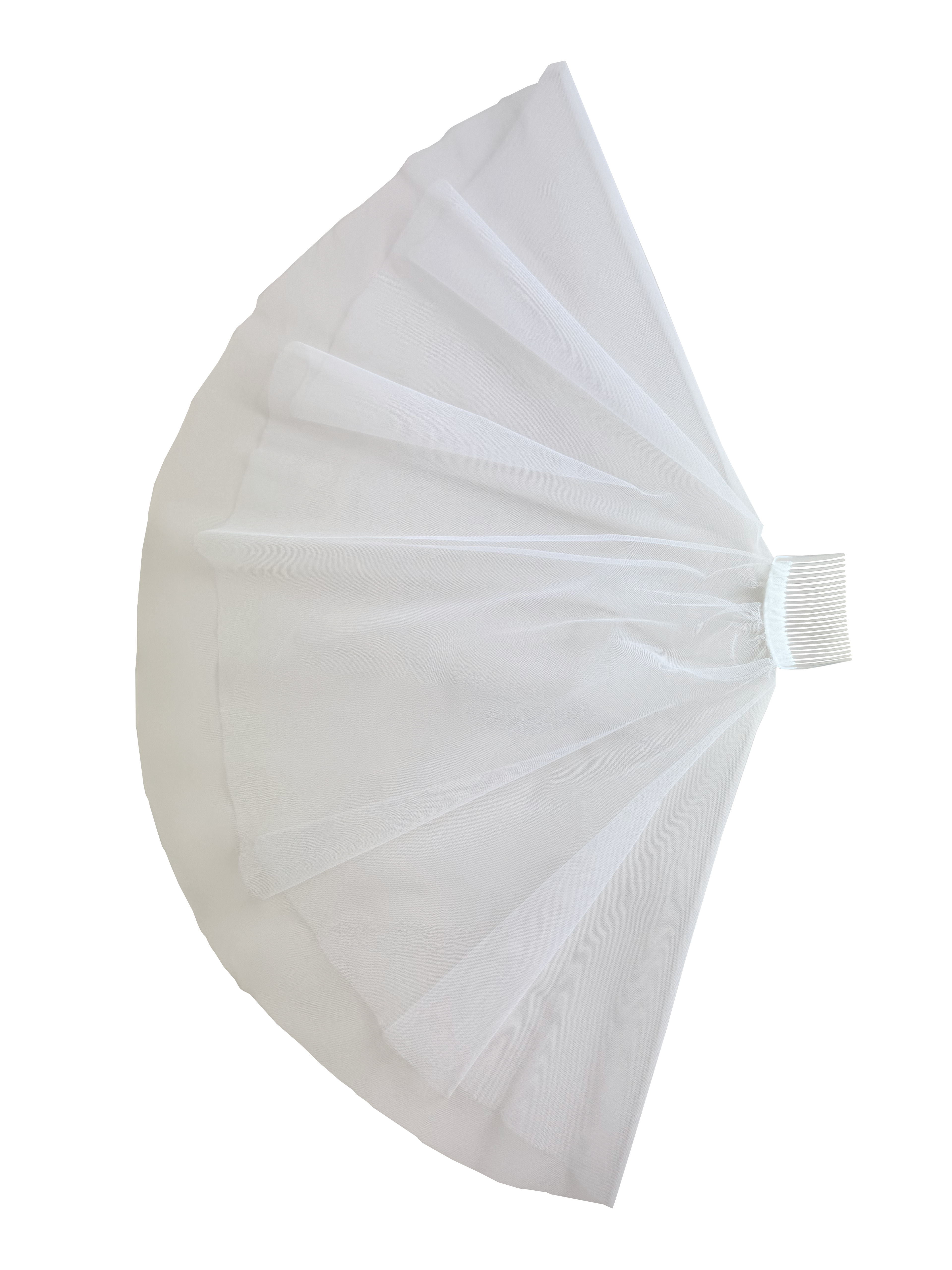 Mini Veil | Two Tiered Voluminous Tulle Veil