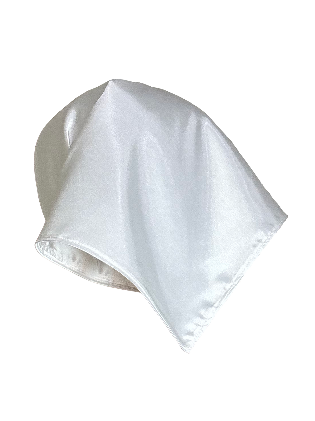 Headscarf | Tied Liquid Satin Headpiece