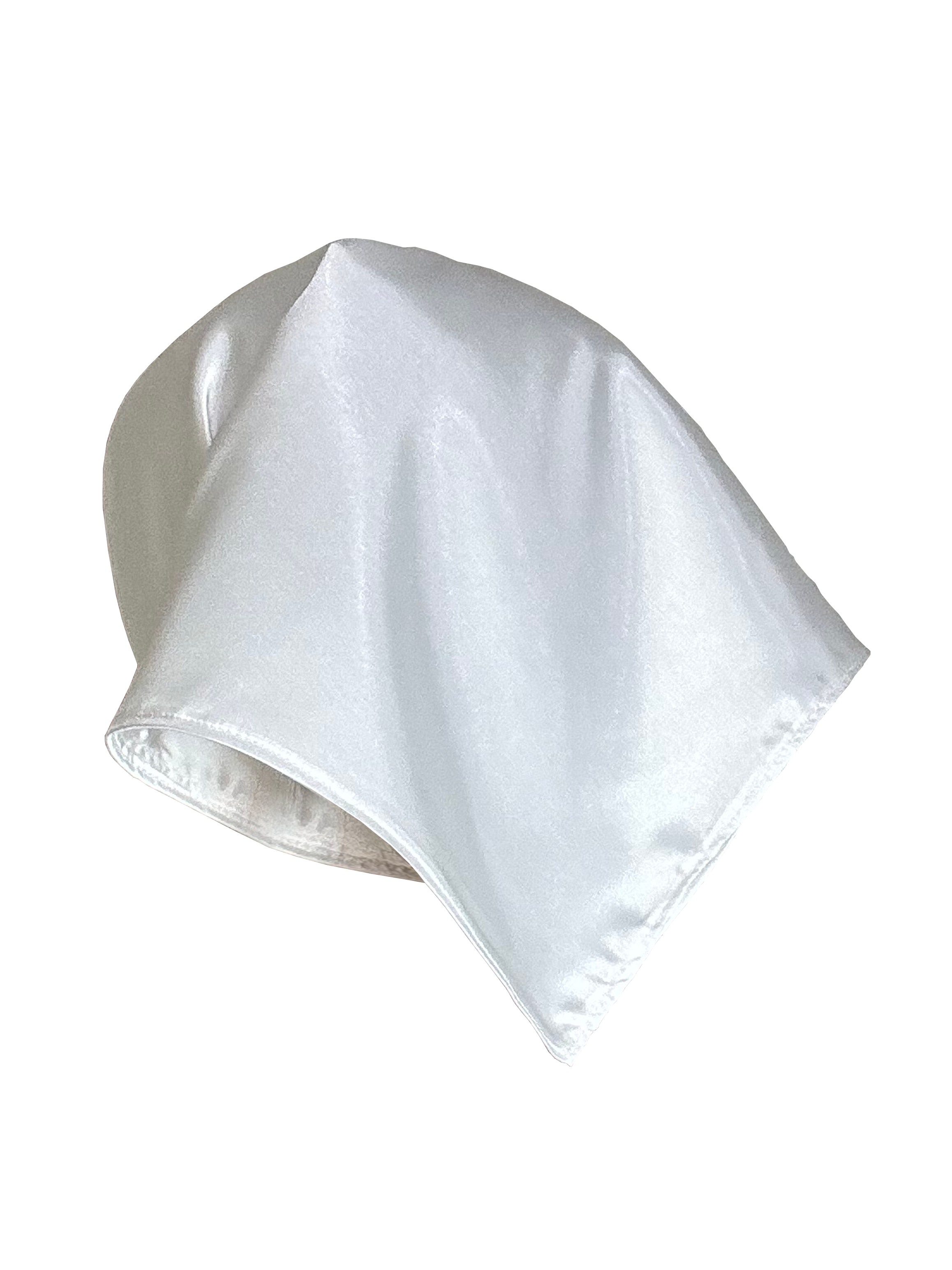 Headscarf | Tied Liquid Satin Headpiece