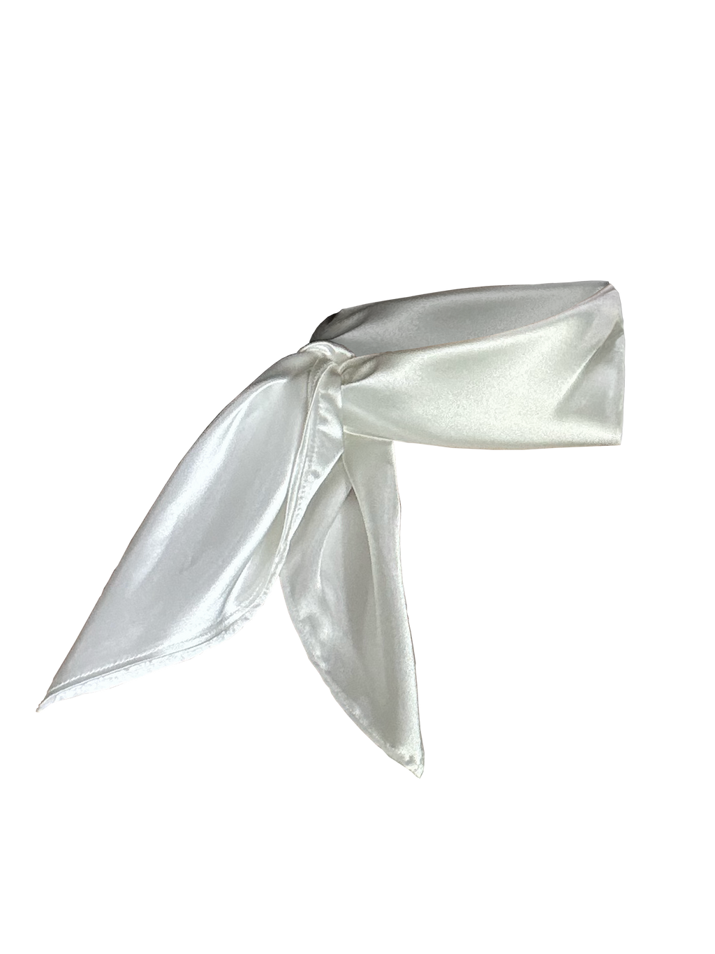 Headscarf | Tied Liquid Satin Headpiece